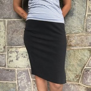 EILEEN FISHER | washable stretch crepe pencil skirt